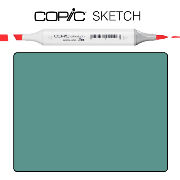 Маркер Copic Sketch BG-75 Abyss green Зелена безодня