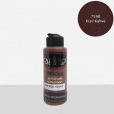 Акриловая краска Cadence Premium Acrylic Paint 25 мл Красно-коричневый