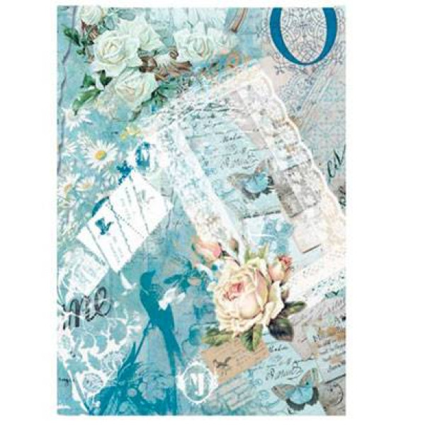 Декупажна карта на рисовому папері Cadenсe Rice Paper А4 Decoupage А4, №319