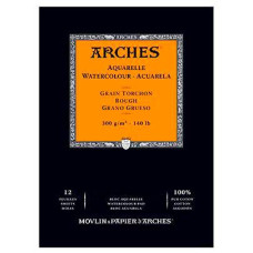 Альбом для акварелі Arches крупнозернистий Arches Rough Grain 300 гр/м2 21x29,7 см, 12 листів