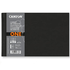 Блокнот для эскизов One Light grain Canson 100 г, 21,6x14 см - A5, 98 листов, Landscape