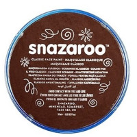 Фарба для гриму Snazaroo Classic 18 мл Dark Brown Темно-коричневий