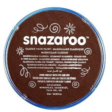 Краска для грима Snazaroo Classic 18 мл Dark Brown Темно-Коричневый