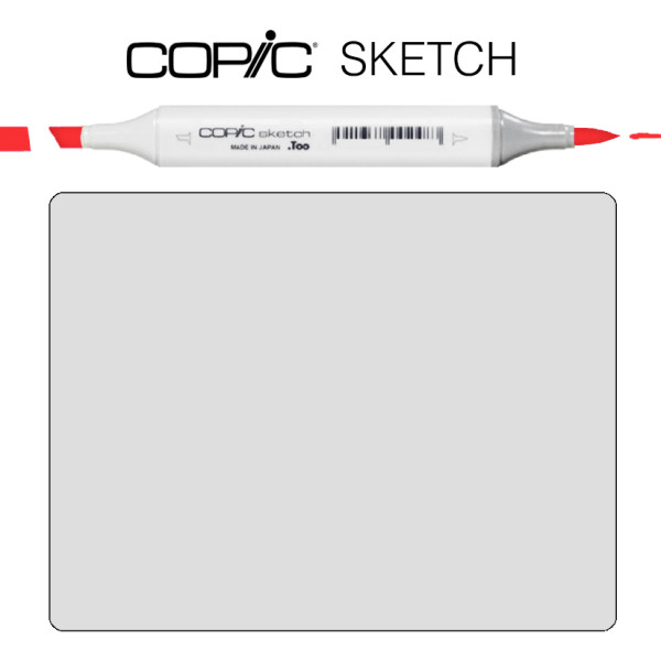 Маркер Copic Sketch T-2 Toner gray Серый тонер