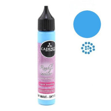 Контур Cadence для створення перлин Colored Pearls, Небесний блакитний, 25 мл