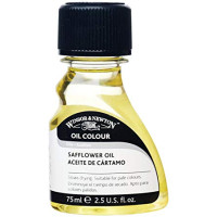 Олія сафлорова для олійних фарб Winsor Newton Safflower Oil, 75 мл