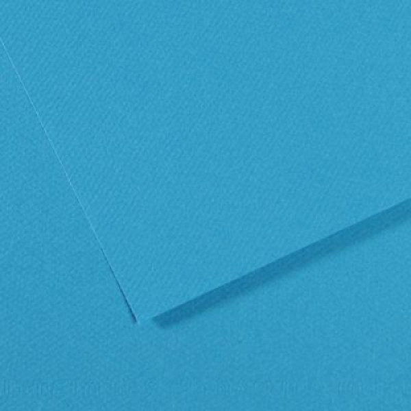 Бумага пастельная Canson Mi-Teintes 160 г/м2 A4, №595 Turquoise blue Бирюзово-голубой
