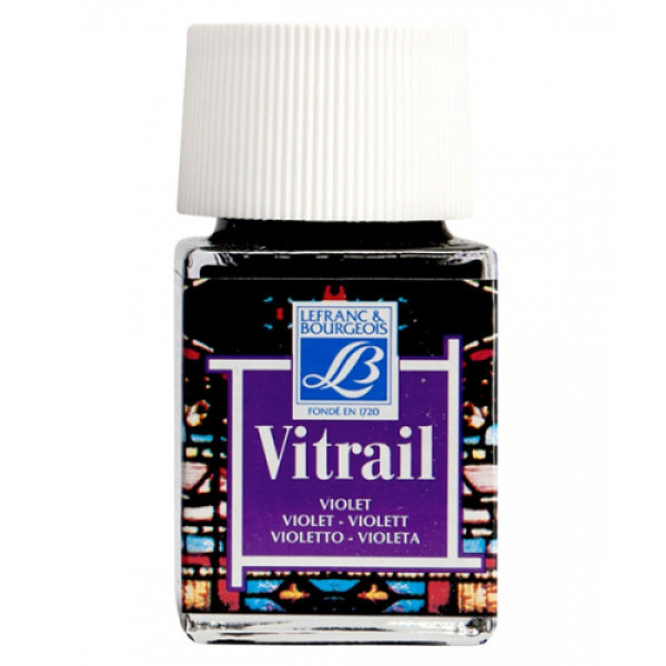 Витражная краска Vitrail 50 мл №601 Фиолетовый