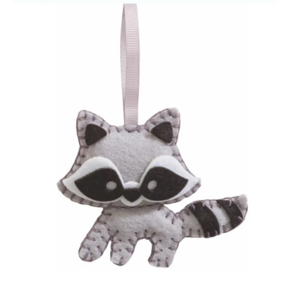 Набір із фетру для пошиття міні заготовки Folia Mini felt sewing sets , Енот арт. 52908