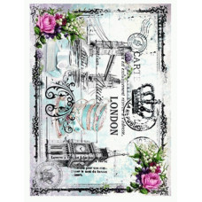 Декупажна карта на рисовому папері Rice Paper Decoupage Cadence, №351