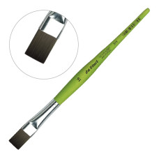 Пензель плоска синтетика DaVinci 374 Fit for Hobby School, № 16
