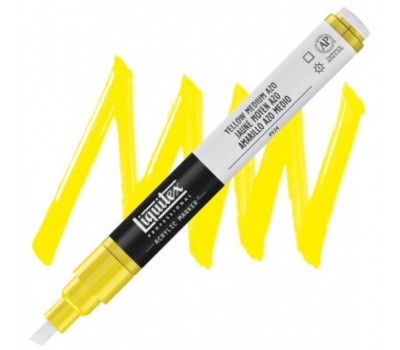 Акриловий маркер Liquitex, №412 Yellow Medium Azo Жовтий середній азо