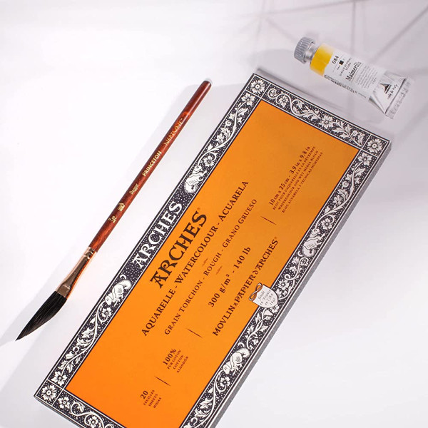 Блок для акварели крупнозернистый Arches Rough Grain 185 гр, 23x31 см 20 листов арт. 1795081 Блок для акварели крупнозернистый Arches Rough Grain 185 гр, 23x31 см 20 листов арт. 1795081