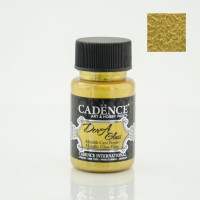 Акриловая краска металлик для стекла и керамики Cadence Dora Glass Metallic Porcelain Paint, 50 мл, № 3136 Богатое золото