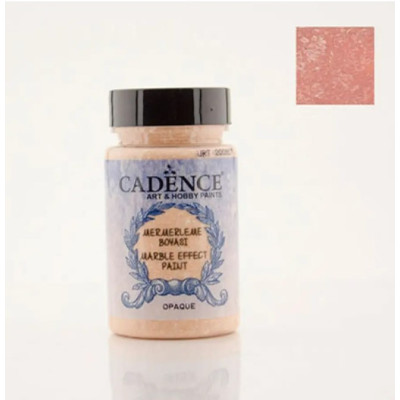 Акриловая краска с эффектом мрамора непрозрачная Marble Effect Paint Opaque Cadence №21, Темно-лососевый, 90 мл