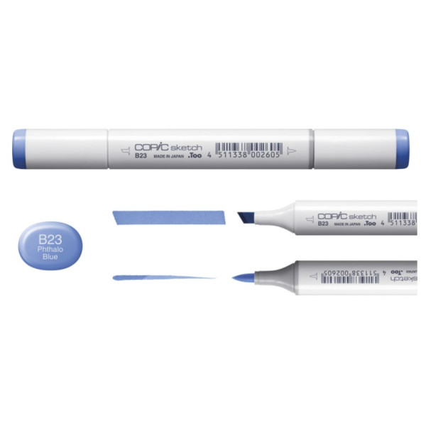 Набір спиртових маркерів Copic Sketch Set B, 72 шт, акриловий кейс