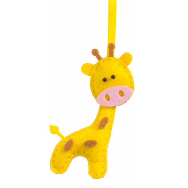 Набір із фетру для пошиття міні заготовки Folia Mini felt sewing sets, Жираф арт. 52904