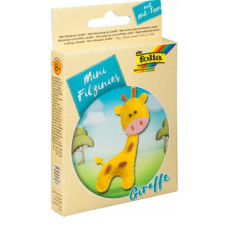 Набір із фетру для пошиття міні заготовки Folia Mini felt sewing sets Жираф арт 52904