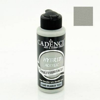 Универсальная акриловая краска Hybrid Acrylic for Multisurfaces Cadence № 49, 120 мл, Linden Green Липовый зеленый