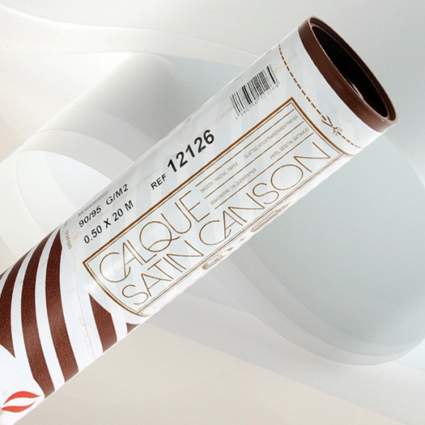 Калька в рулоні CANSON Tracing Paper щільність 90г 0,5х20 м