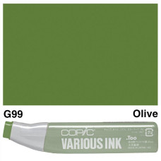 Чорнило для заправки маркерів Copic Various Ink G-99 Olive Оливковий