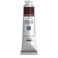 Масляная краска Lefranc Extra Fine 40 мл № 110 Transparent brown Прозрачный коричневый