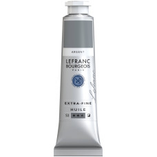 Фарба олійна Lefranc Extra Fine 40 мл, 170 Срібло