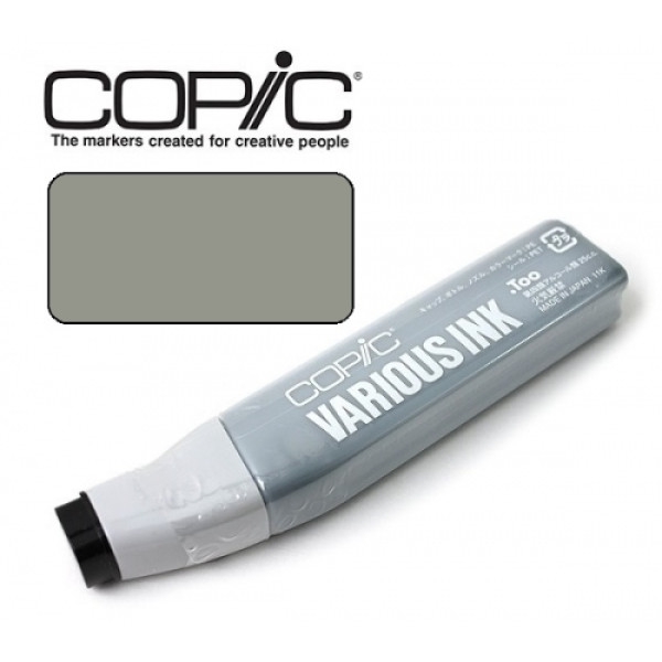 Чернила для маркеров Copic Various Ink W-6 Warm gray Теплый серый арт 20076111