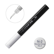 Чорнило для заправки маркерів Copic Ink N-2 Neutral gray Нейтральний сірий, 12 мл