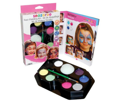 Набір аквагриму Свято для дівчаток Snazaroo Girls hanging palette kit, 8 кольорів