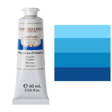 Фарба гравюрна Lefranc Bourgeois 60 мл № 904 Ocean Blue Океанський Синій