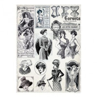 Декупажна карта Cadenсe, А4 Decoupage №213