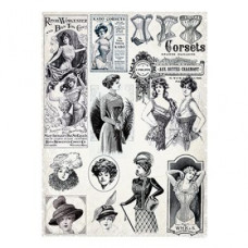 Декупажна карта Cadenсe, А4 Decoupage №213