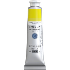 Масляная краска Lefranc Extra Fine 40 мл № 171 Japanese yellow lemon Японский лимонно-желтый