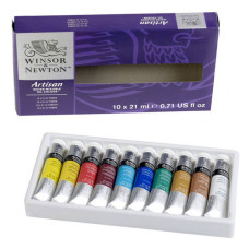 Набір масляних водорозчинних фарб Winsor Newton Artisan 10х21 мл