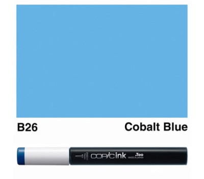 Заправка для маркеров COPIC Ink B26 Cobalt blue Синий кобальт 12 мл