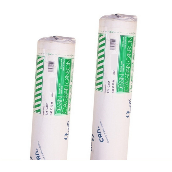 Папір для малюнка Canson у рулоні Dessin JA, 200 гр, 1,5x10 м