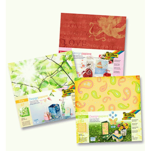 Дизайнерський папір Folia Design Papers Party Вечірка 190 г/м2, 30,5x30,5 см №07