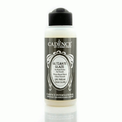 Лак акриловый супер глянцевый Cadence Water Based High Gloss Varnish, 70 мл