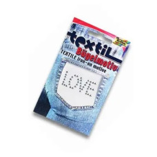 Блиск для одягу Folia Textile Iron-on designs Love Любов