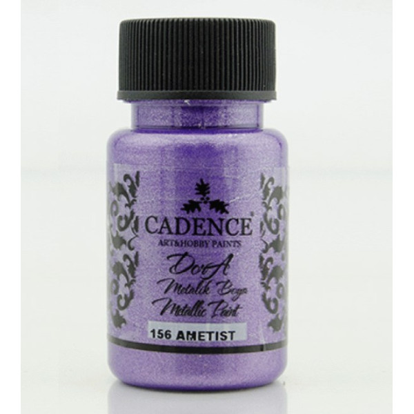 Акрилова фарба металік Cadence Dora Metallic Paint, 50 мл, Аметист