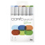 Набір спиртових маркерів Copic Sketch Set Earth Essentials 6 шт