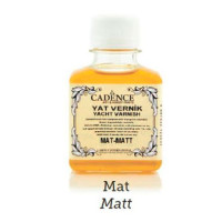 Лак яхтний декоративний матовий Cadence Yacht Varnish Matt, 120 мл