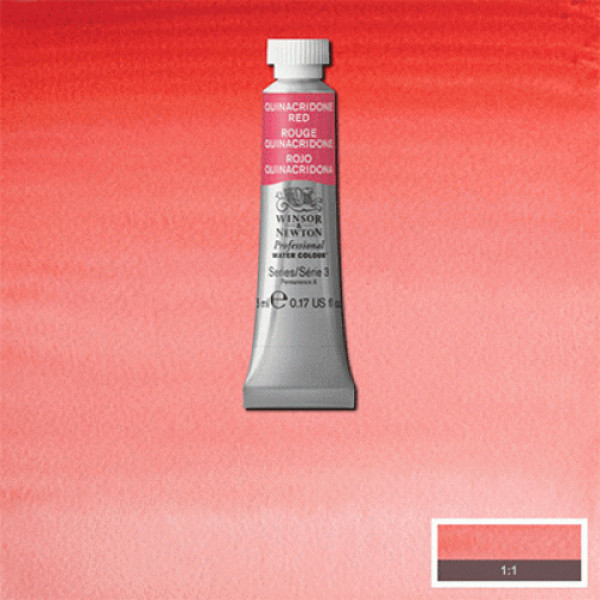 Акварельная краска Winsor Newton Professional, № 550, Quinacridone Violet Хинакридон Фиолетовый, 5 мл