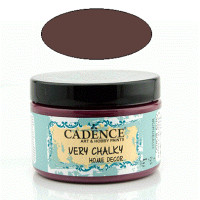 Крейдяна акрилова фарба Cadence Very Chalky Home Decor, 150 мл, Шоколад