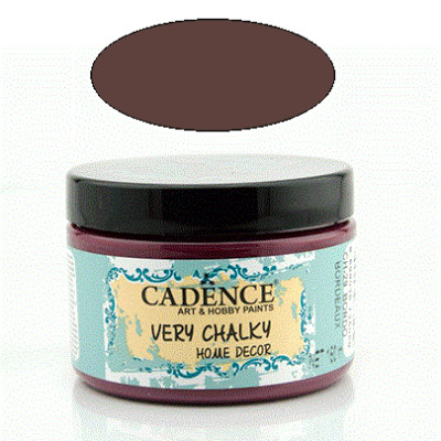 Меловая акриловая краска Cadence Very Chalky Home Decor, 150 мл, Шоколад