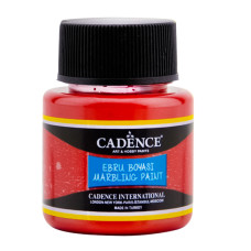 Фарба для ебру Cadence Marbling paint, 45 мл, Червона