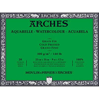 Альбом для акварели Arches холодной пресовки Arches Cold Pressed 300 гр/м2 23x31 см 20 листов арт 1795060
