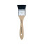 Пензель флейц, із ворсу кози плоска DaVinci Black Goat № 40 арт 550_40