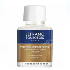 Лак для гуаши Lefranc Superfine varnish for gouache, 75 мл
